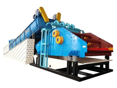 Spiral sand washing and recycling machine