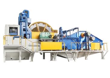 silica-scrubbing-machine